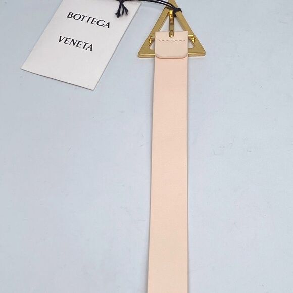 Bottega Veneta Triangle-Buckle Leather Belt size 80/32” main image 12